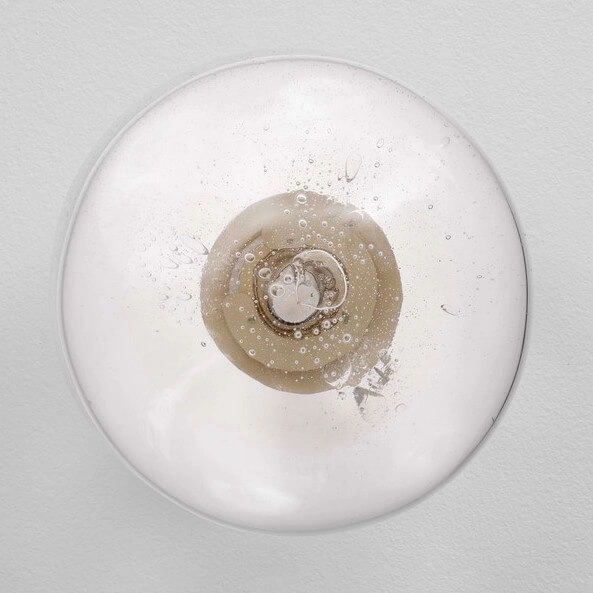 Lampa naścienna do salonu NAYARIT LE44932 bubble bańka złota