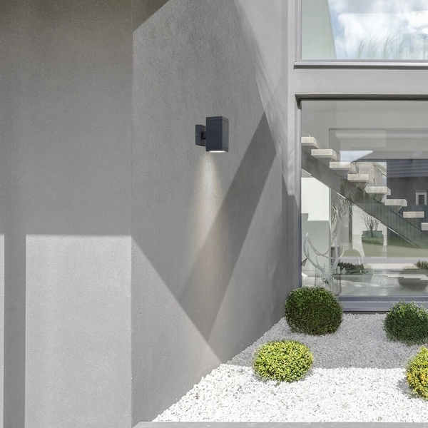 Ścienna OPRAWA ogrodowa BUFFALO 7888 Rabalux zewnętrzna OPRAWA elewacyjna outdoor IP54 antracyt