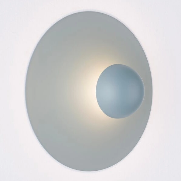 Lampa na ścianę do jadalni BAILA LE44541 LED 9W 3000K okragła szary