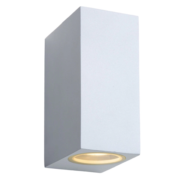 Podłużna lampa ścienna ZORA 22860/10/31 Lucide IP44 dół-góra biała