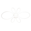Nowoczesny plafon do sypialni Fly 645619131 LED 32W 4000K biały