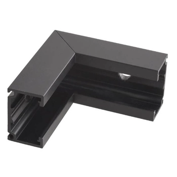 Kątownik szynowy ściana/sufit do systemu magnetycznego MAX NT0009 czarny