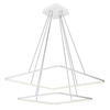LAMPA wisząca NIX BLACK ML518 Milagro kwadratowa OPRAWA zwis LED 50W 3000K squares czarny