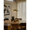 Lampa wisząca nad stół Latif 2520123009 owalny szkło opalowe beżowy