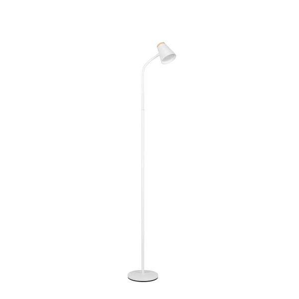 Podłogowa lampa PONGO R45831101 LED 4,5W 3000K do czytania biały