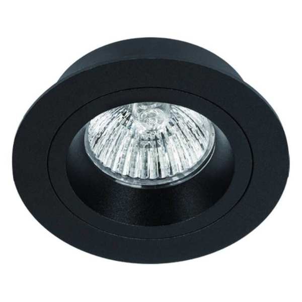 Sufitowy wpust FORO NERO OR83545 Orlicki regulowane oczko czarne