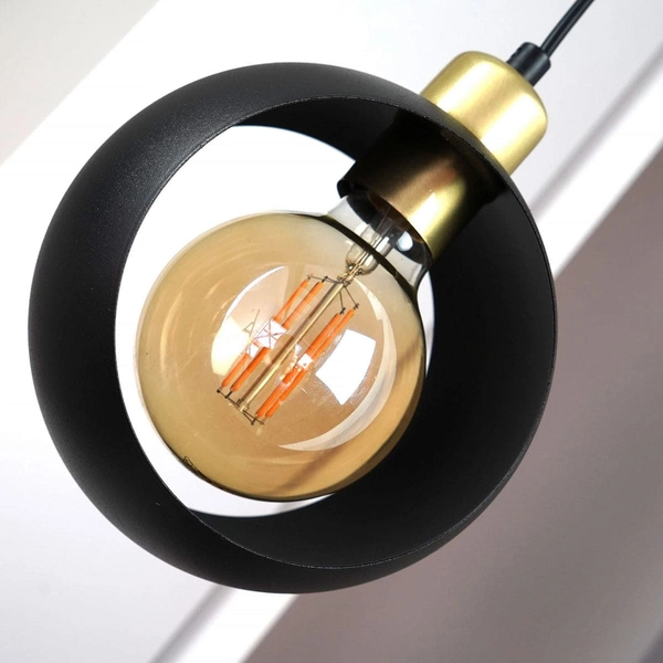 Wielopunktowa lampa wisząca Cyklop 2756 TK Lighting loft szklana patyna