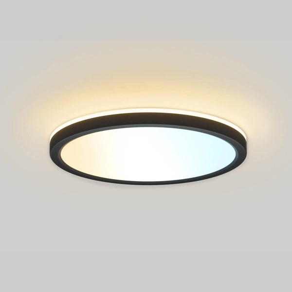 Okrągły plafon Corte PLF-63452-300R-28W-BL Italux LED 28W 2800-6000K czarny