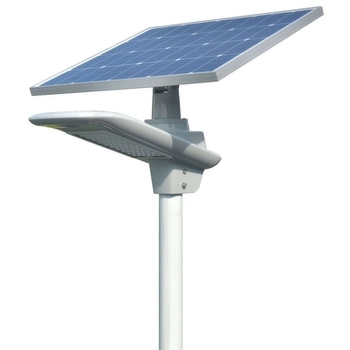 Solarna lampa uliczna INB-G02-30W Greenie LED 30W 3000-6500K czujnik szary