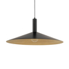 Lampa zwisająca Capri 41011 Sigma do kuchni dysk czarna złota