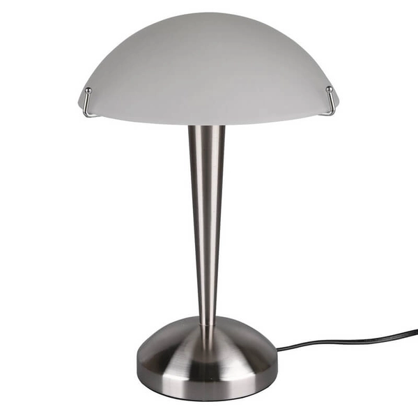 Lampka nocna dotykowa Pilz R59261007 RL Light grzybek biała nikiel