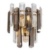 Lampa ścienna kryształowa glamour dekoracyjna złoty Flare OUTLET