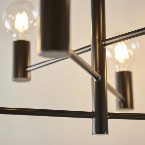 Lampa sufitowa Studio 76502 Endon sticks metalowe czarne