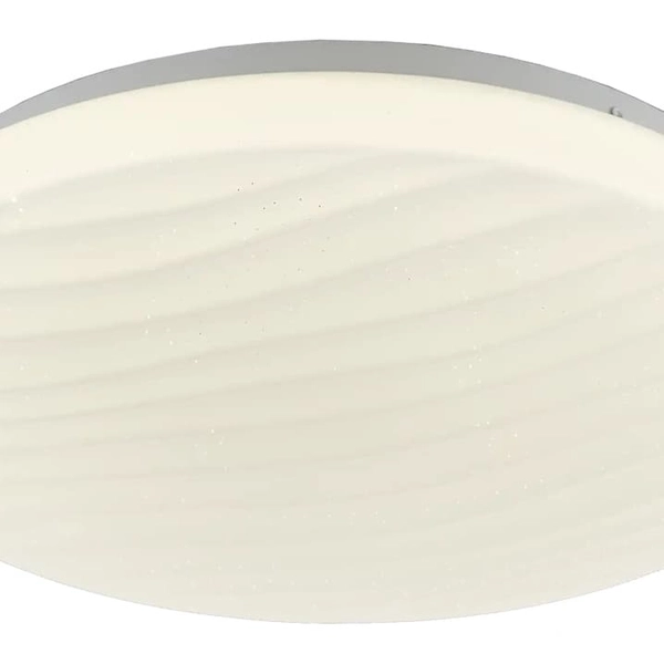 Minimalistyczny plafon Tao c01793wh Cosmolight LED 36W 3000-6000K metal akryl biały