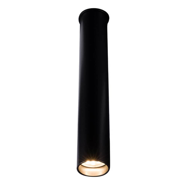 Downlight LAMPA sufitowa YABU 1167 Shilo metalowa OPRAWA tuba PLAFON czarny
