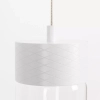 Minimalistyczna lampa wisząca FUSION P0646 LED 7W 3000K biała