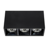Liniowa lampa sufitowa 1057 Domeno LED 9W 3000K oczka spoty czarna