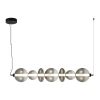 Molekułowa lampa wisząca DAPHNE ML0348 LED 40W 3000K przydymiona czarna