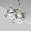 Lampa przysufitowa Atom DL024-2-02W wpuszczana biały
