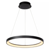 Wisząca lampa salonowa Vidal ring LED 48W 2700K czarny nad stół