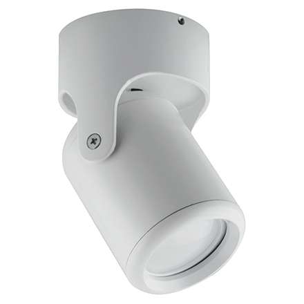 Spot LAMPA sufitowa DOMEN 03539 Ideus ścienna OPRAWA metalowy reflektorek SIENA tuba biała