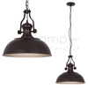 LAMPA wisząca ROSALIA MDM-2646/1 BR+GD Italux metalowa OPRAWA industrialna ZWIS brąz przecierany