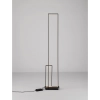 Podłogowa lampa metalowa JURENZO LE45480 LED 45W 3200K czarna