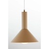 Wisząca lampa stożek VITRUM kaszmirowa 1xE27 nad stół 41544