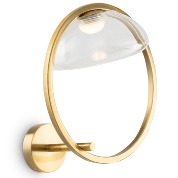 Kinkiet ring Lunare MOD327WL-L5BS3K Maytoni LED 5W 3000K modern mosiądz