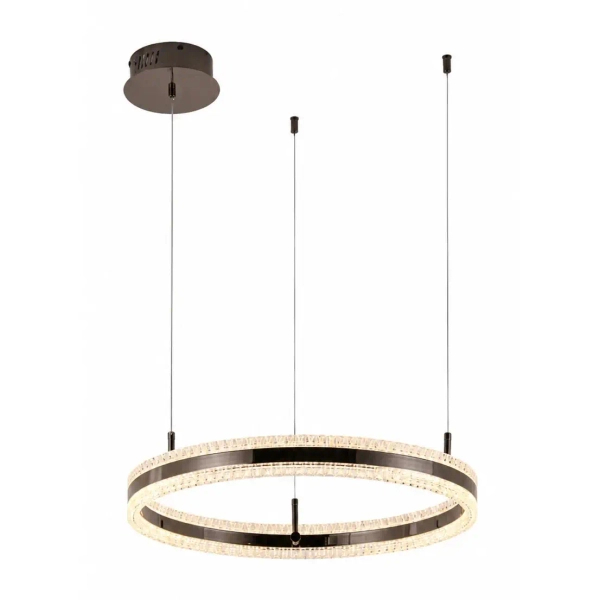 Wisząca lampa ARKADIA tytanowa ST-6376-60 1xLED 30W 3000K ring