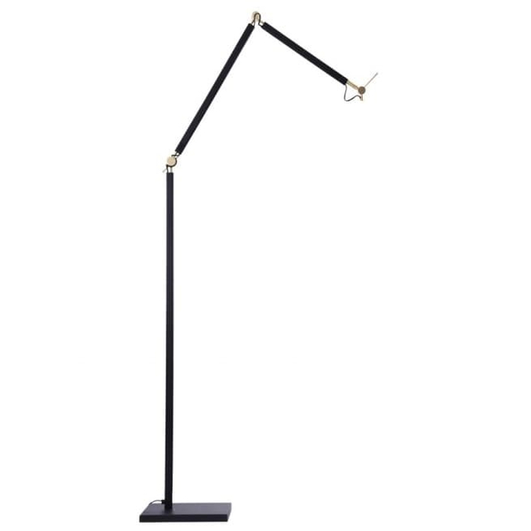 Regulowana lampa podłogowa a Zyta AZ4193+AZ2605 do salonu czarny biały