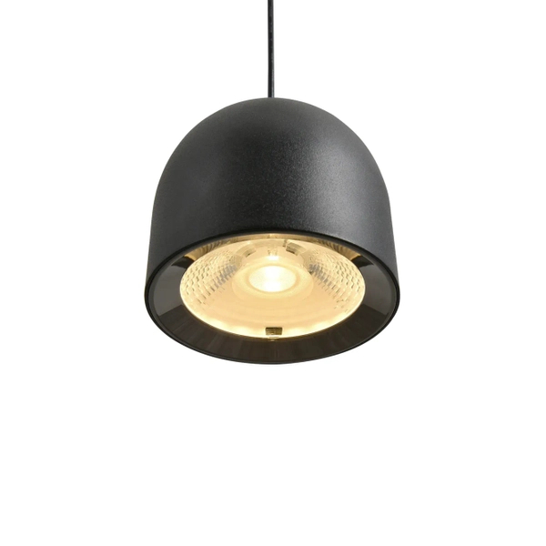 Industrialna lampa wisząca Saila PL0115-BK Yaskr LED 8W 3000K czarna