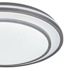 Sufitowa lampa Lupita z pilotem LED 40W 3000-6500K srebrna biała