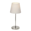 Stołowa lampka nocna Kasha 94874/05 dotykowa chrom biała