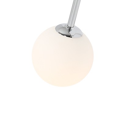 Kinkiet szklane kule PURE 1064D4_2 Aldex salonowa lampa ścienna stick chrom