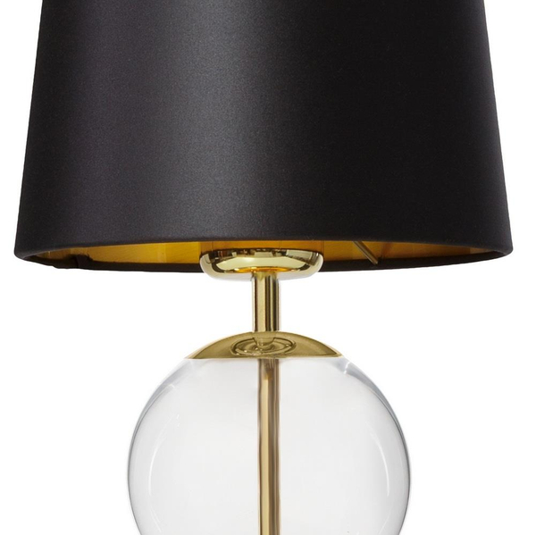 Nowoczesna lampa stołowa COCO 41092102 czarna lampka nocna czarna