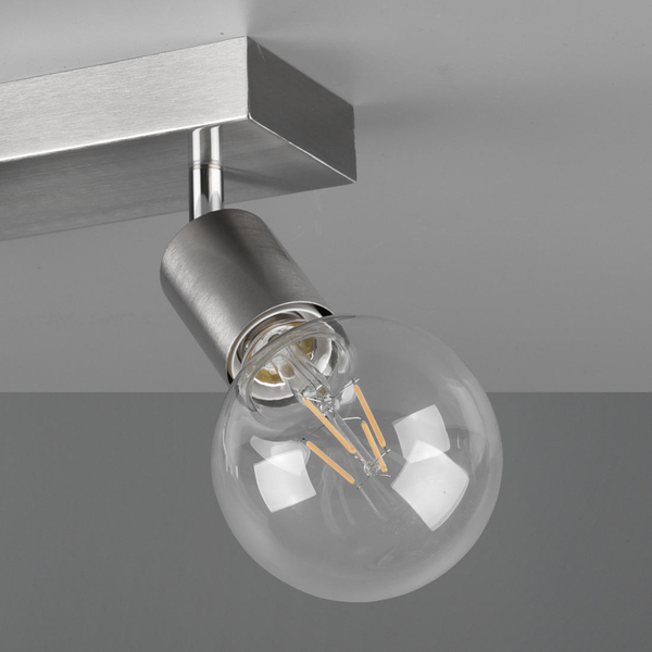 Sufitowa LAMPA loft VANNES R80182007 RL Light regulowana OPRAWA metalowy kinkiet reflektorki nikiel mat