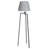 Stojąca lampa do salonu TRISTAN AZ3329+AZ3672 Azzardo czarny szary