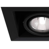 Oprawa wpuszczana modułowa podwójna LED 50W czarna Modern OUTLET
