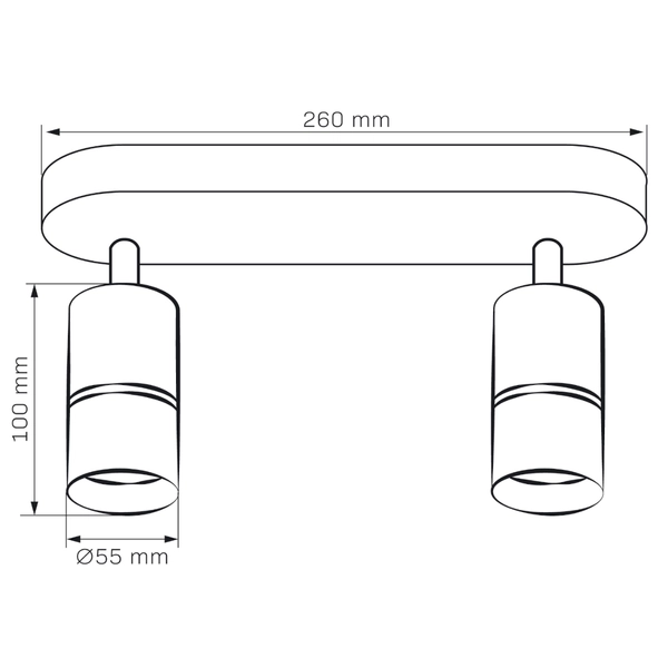 Lampa przysufitowa do salonu BAMBOO 324641 tubki biały srebrny