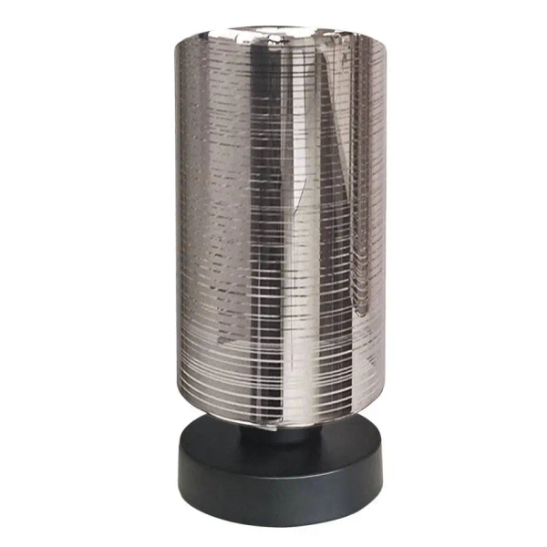 Stołowa lampka tuba COX 41-53893 salonowa szklana chrom
