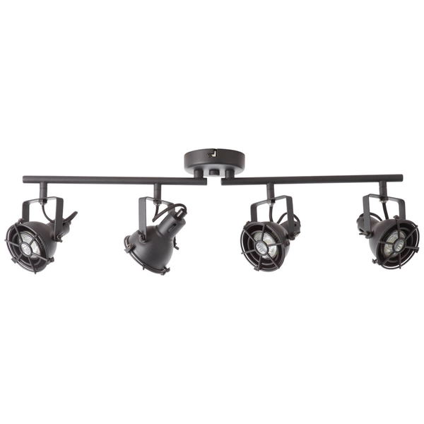 Regulowana lampa sufitowa Jesper G54332/86 loftowa czarna