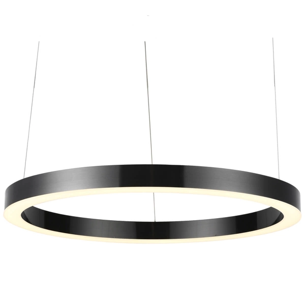 Okrągła lampa wisząca Circle ST-8848-120 black Step LED 124W 3000K ring czarny