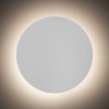Kinkiet LAMPA ścienna MARLON 1431 Rabalux drewniana OPRAWA okrągła LED 8W 3000K przyścienna moon biała