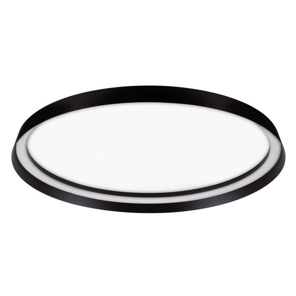 Nowoczesny plafon sufitowy BATALLAS LE44651 LED 48W 2700-4000K czarny