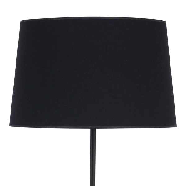 Lampa podłogowa do salonu Maja 2920 TK Lighting z abażurem czarna