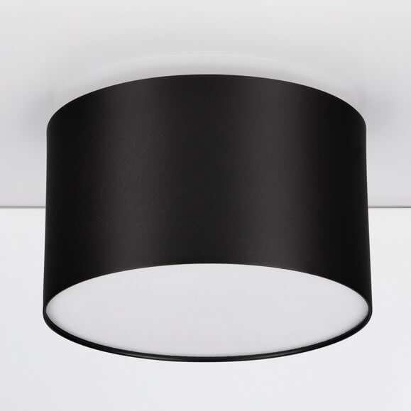 Okrągła lampa sufitowa do jadalni ANGELA LE44388 LED 10W 3000K czarny
