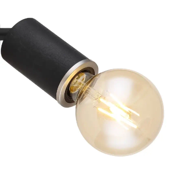 Ścienna lampa regulowana Joseba 54032-1B do czytania czarna