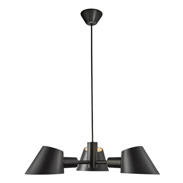 Wisząca lampa potrójna Stay 2120703003 nad stół czarny