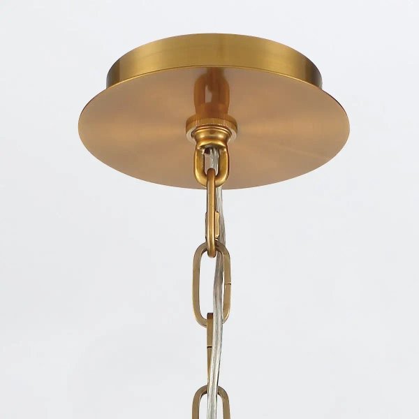 Wisząca lampa retro Nottingham QN-NOTTINGHAM-3P-AB złoty przezroczysty